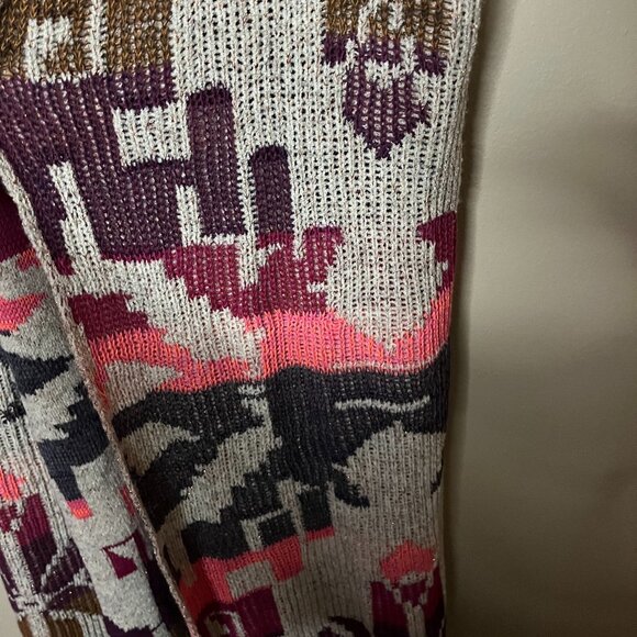 NWT Anthropologie Cecilia Prado Aztec Duster Open Front Cardigan Size M - Picture 6 of 9